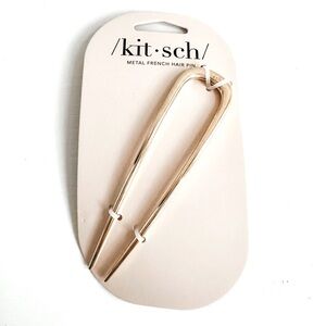 NWT Kitsch Gold French Hair Pin